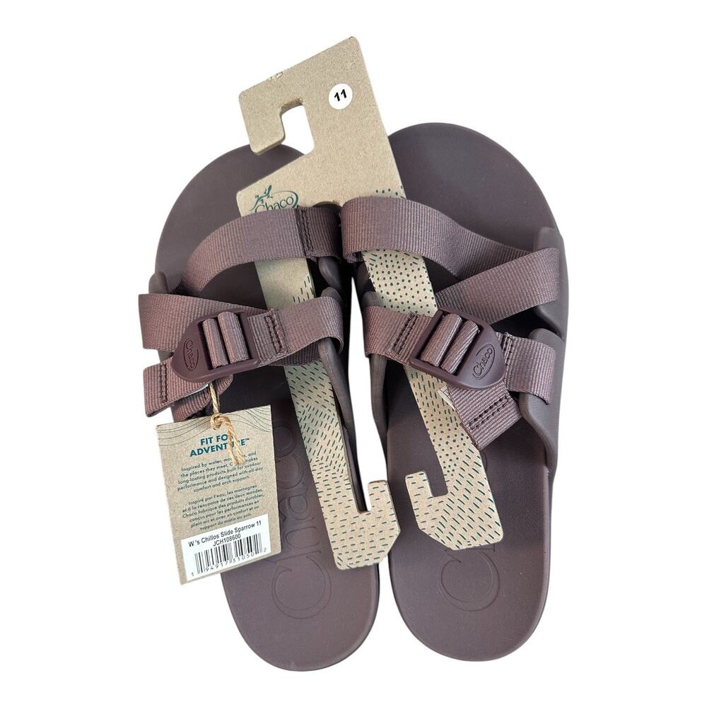 Chacos Womens Chillos Slide Sparrow Sandal Size 11 NWT